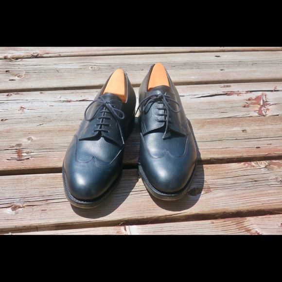 John Lobb Handmade Derby Black US size 11.5 - Picture 1 of 5